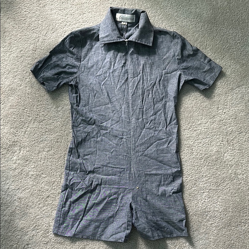 Gap Chambray Romper